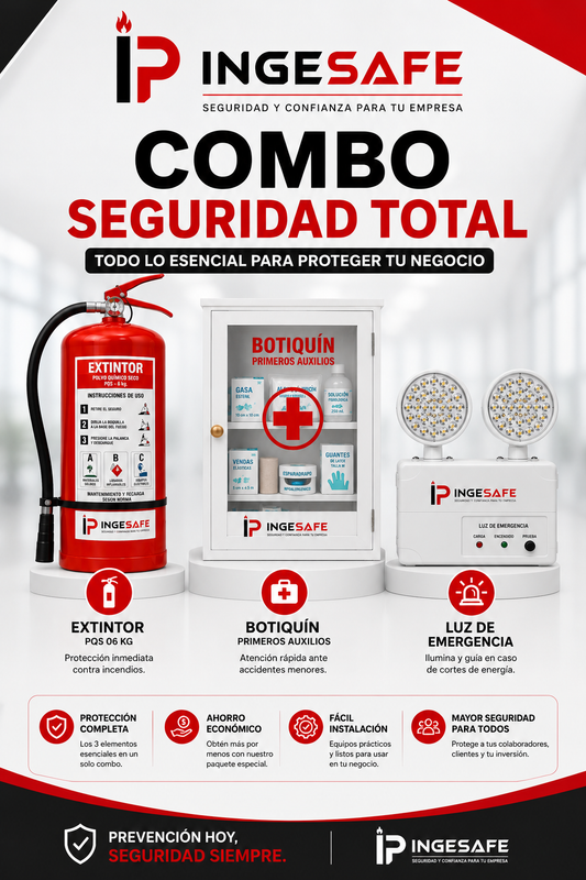 🔥 COMBO SEGURIDAD TOTAL 🔥